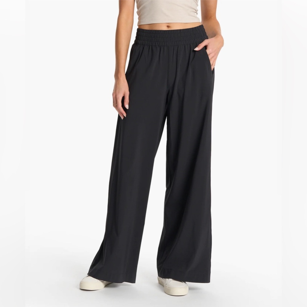 Vuori villa wide leg black size XS